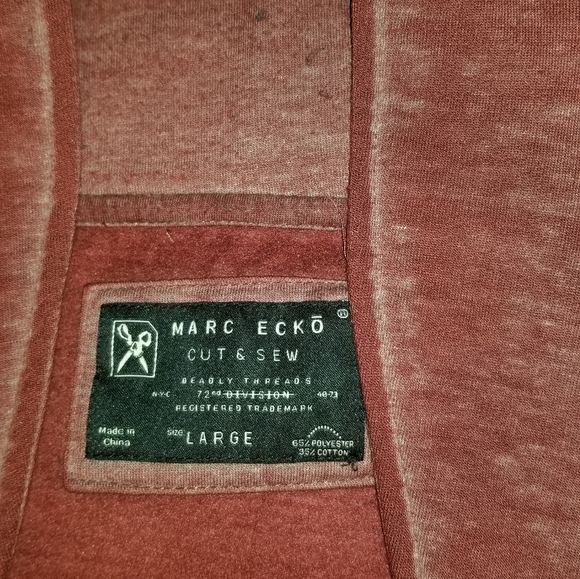 Mark Ecko Cut & Sew Button up cardigan sweater/jacket - Picture 3 of 3